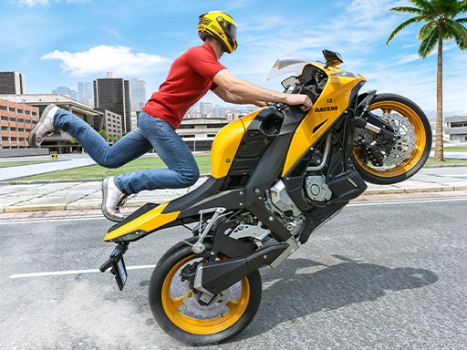 Motorcycle simulator offline Cover